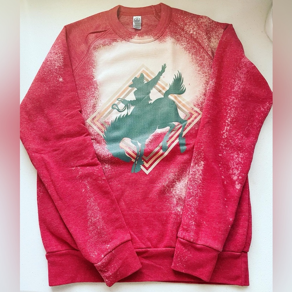 Bucking Horse Bleached Sweatshirt
